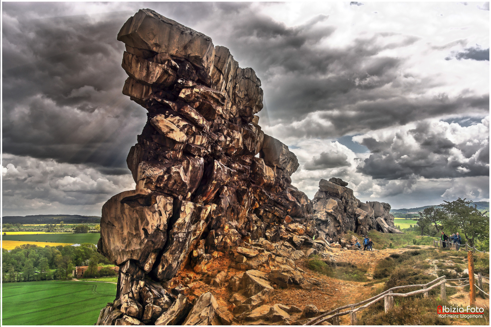 Teufelsmauer im Harz