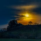 Teufelsmauer im Vollmond