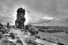 Teufelsmauer - Königsstein und Weddersleben (sw)