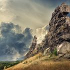 Teufelsmauer (Mittelstein) bei Weddersleben