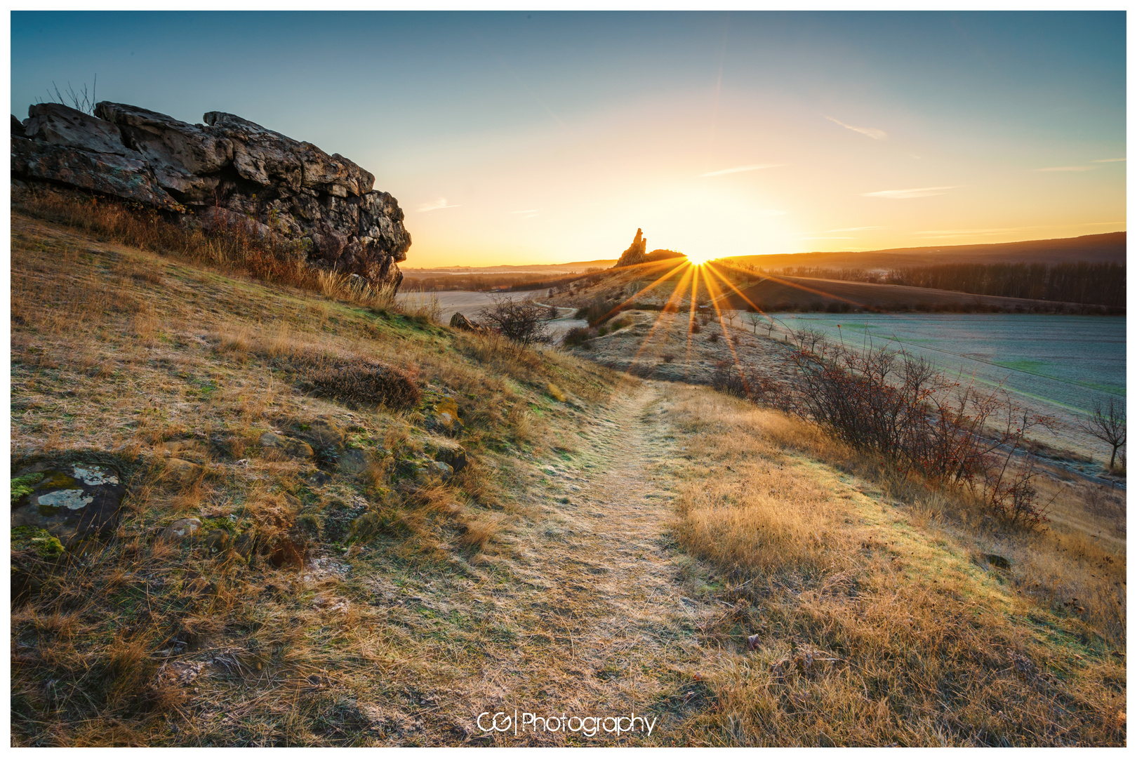 Teufelsmauer Sonnenaufgang