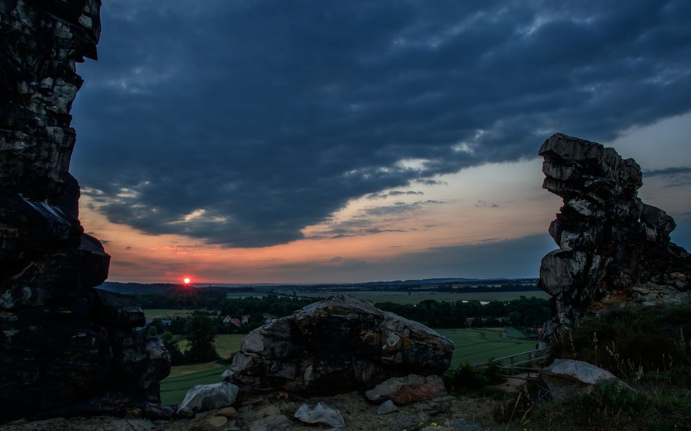 Teufelsmauer - sunrise -