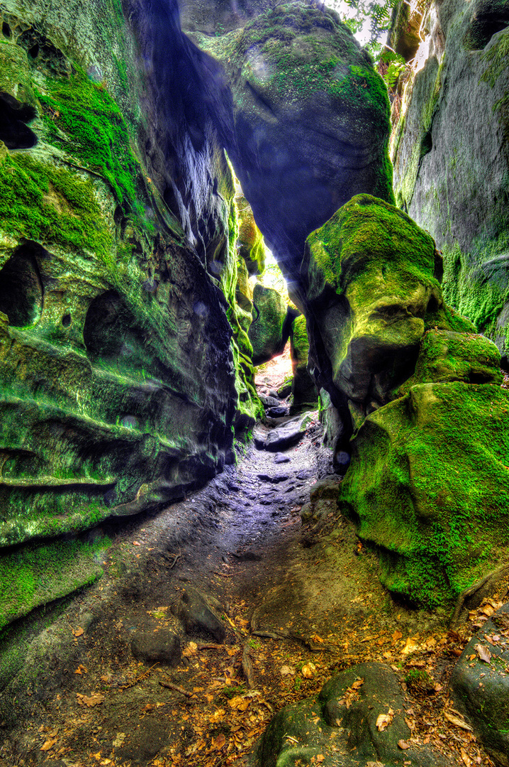 Teufelsschlucht Nationalpark Eifel