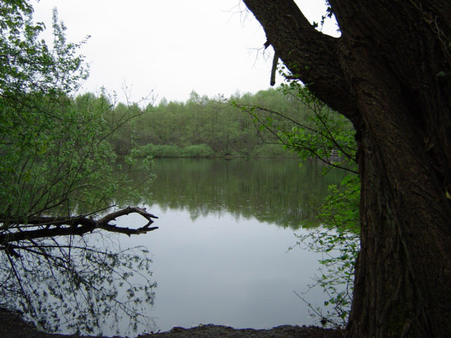 Teufelssee am Fuss der Müggelberge in Köpenick