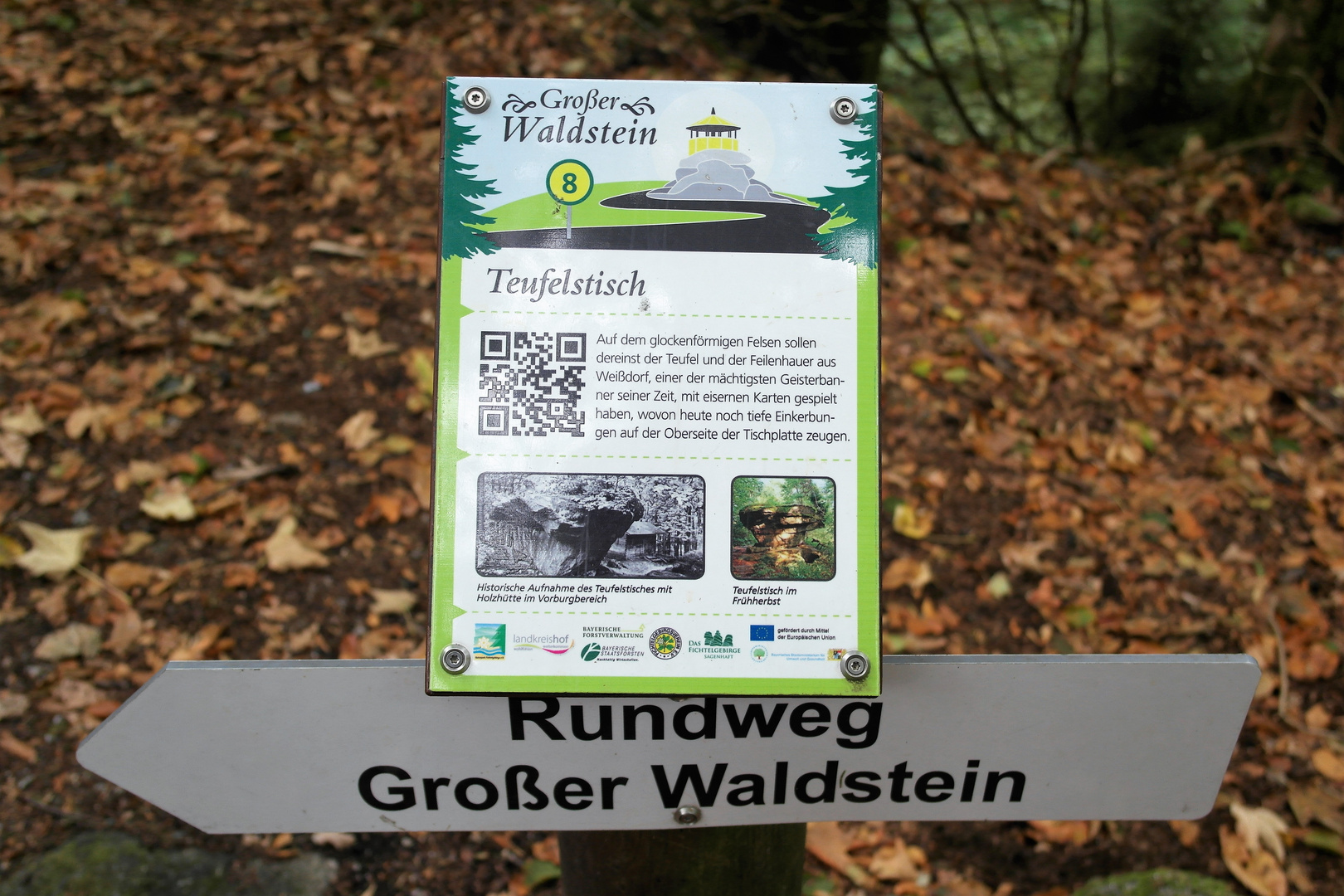 TEUFELSTISCH  auf dem Waldstein im Fichtelgebirge