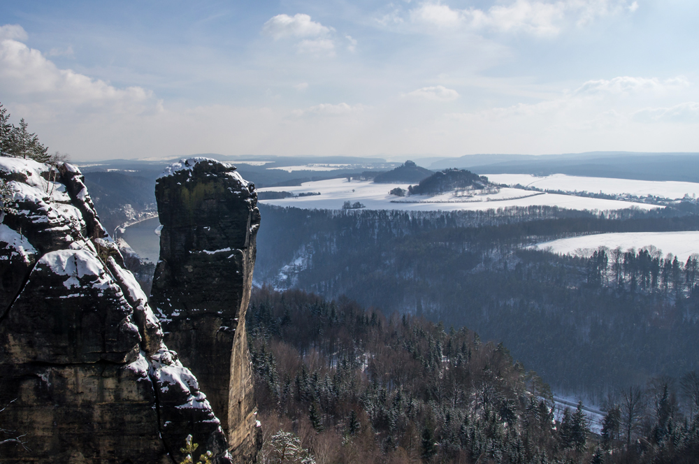 Teufelsturm im Winter