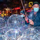 Teurer Spass mit LED-Ballons
