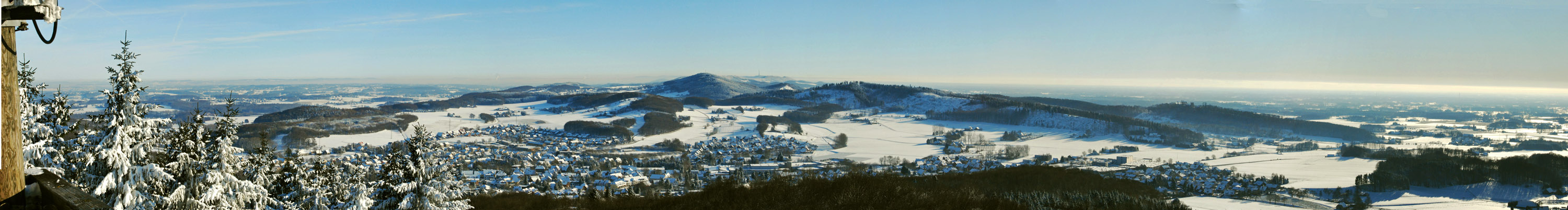 Teutoburger Wald nördlicher Kreis Gütersloh im Winter (1)