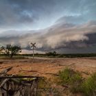 Texanisches Abendgewitter