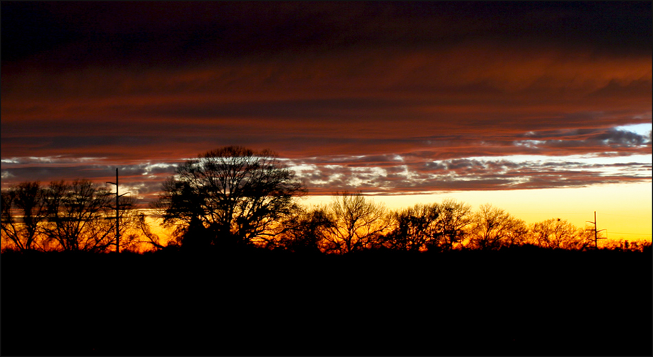 Texas Winter Sundown......