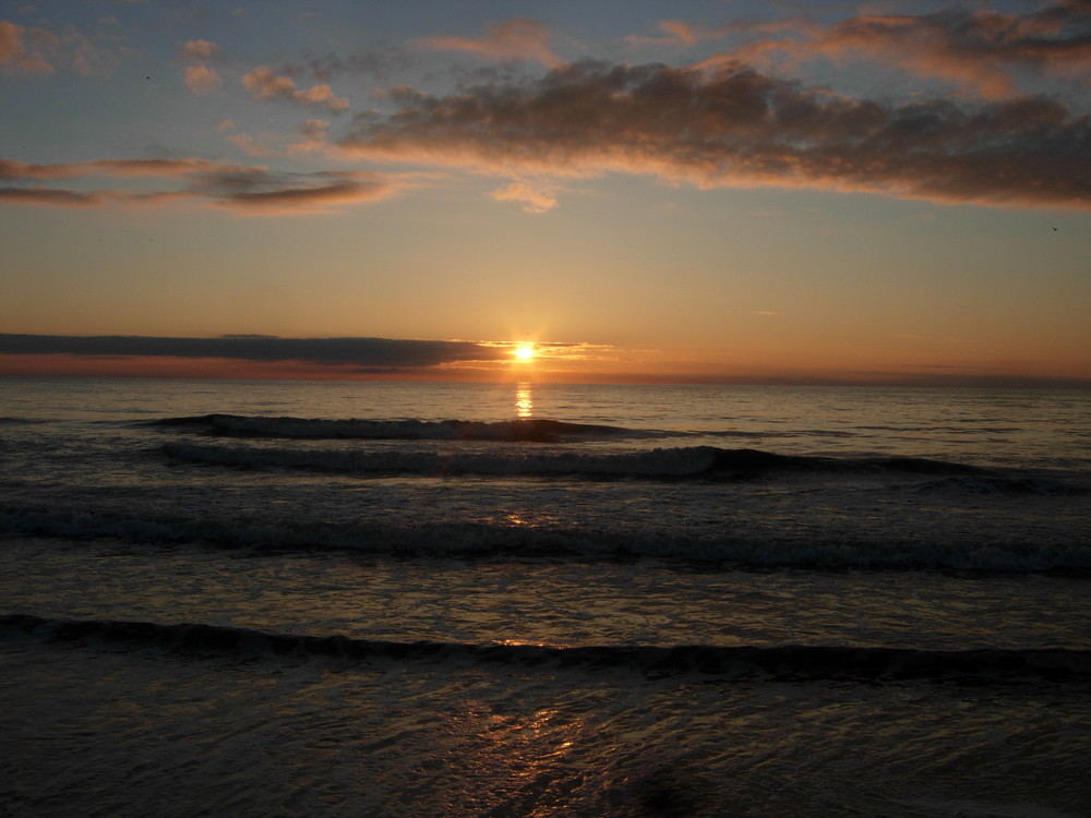 Texel 2007 Sonnenuntergang Sommer