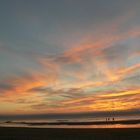 Texel bei sonnenuntergang