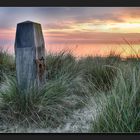 Texel beim Sonnenuntergang