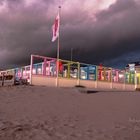 Texel- Gewitterstimmung am Strandpaal