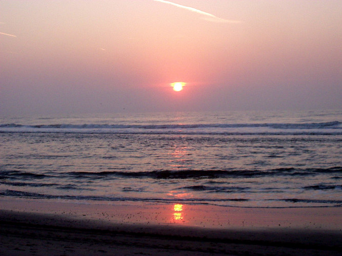 Texel Sonnenuntergang September 2003