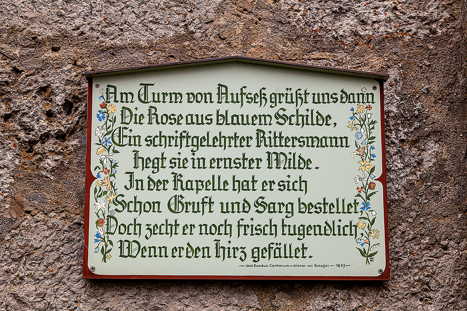 Text Schloss Aufseß
