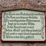 Text Schloss Aufseß