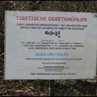 Text zu tibetischen Gebetsmühlen