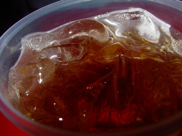 Texture: soda & ice
