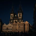 Teyn - Kirche in Prag im Abendlicht
