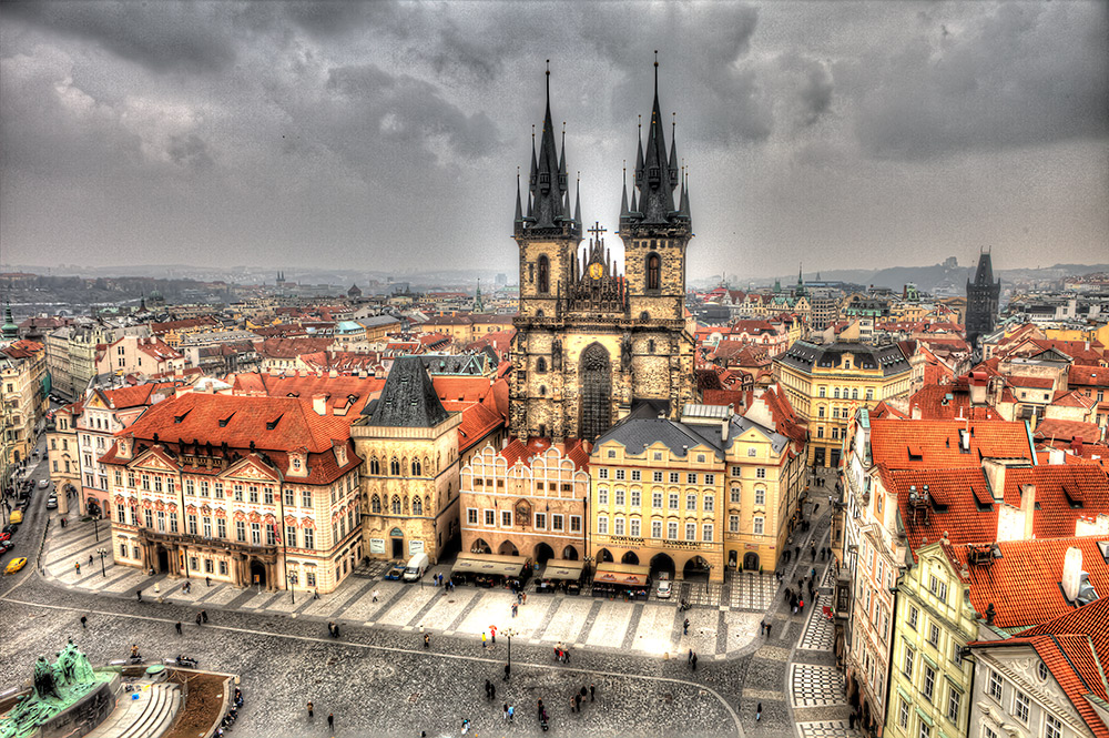 Teynkirche Foto & Bild europe, czech republic, prag Bilder auf