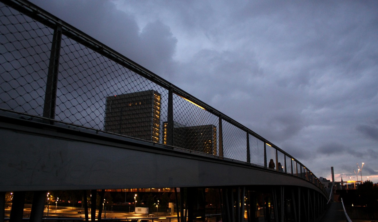 TGB et passerelle S. de Beauvoir