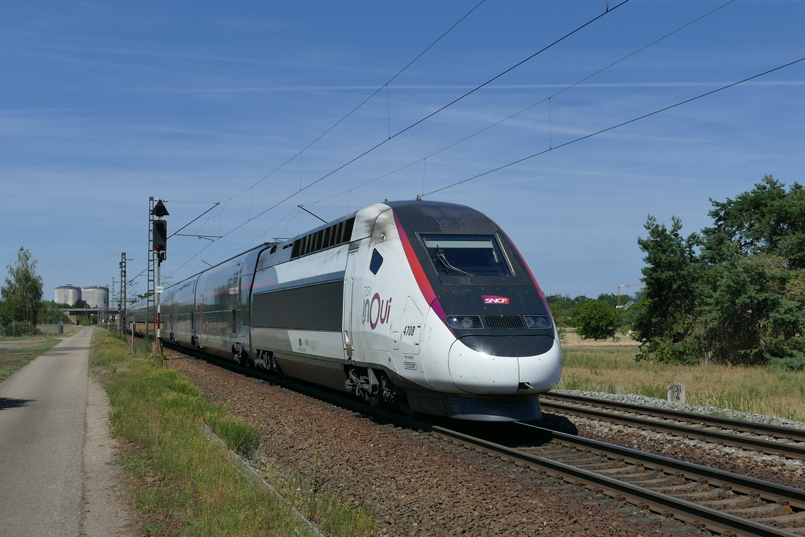 TGV 4708 bei Waghäusel