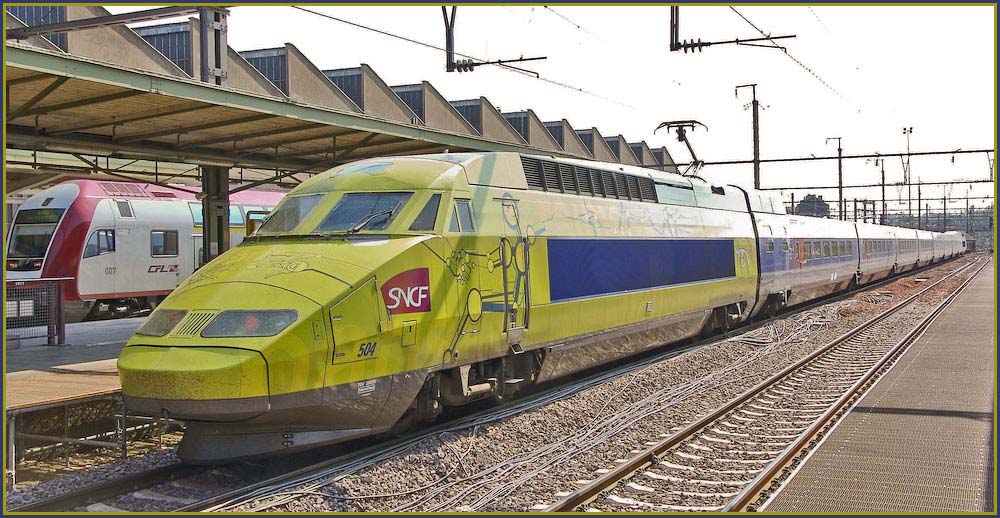 TGV à Luxembourg
