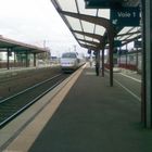 TGV à Saverne avec caténaire