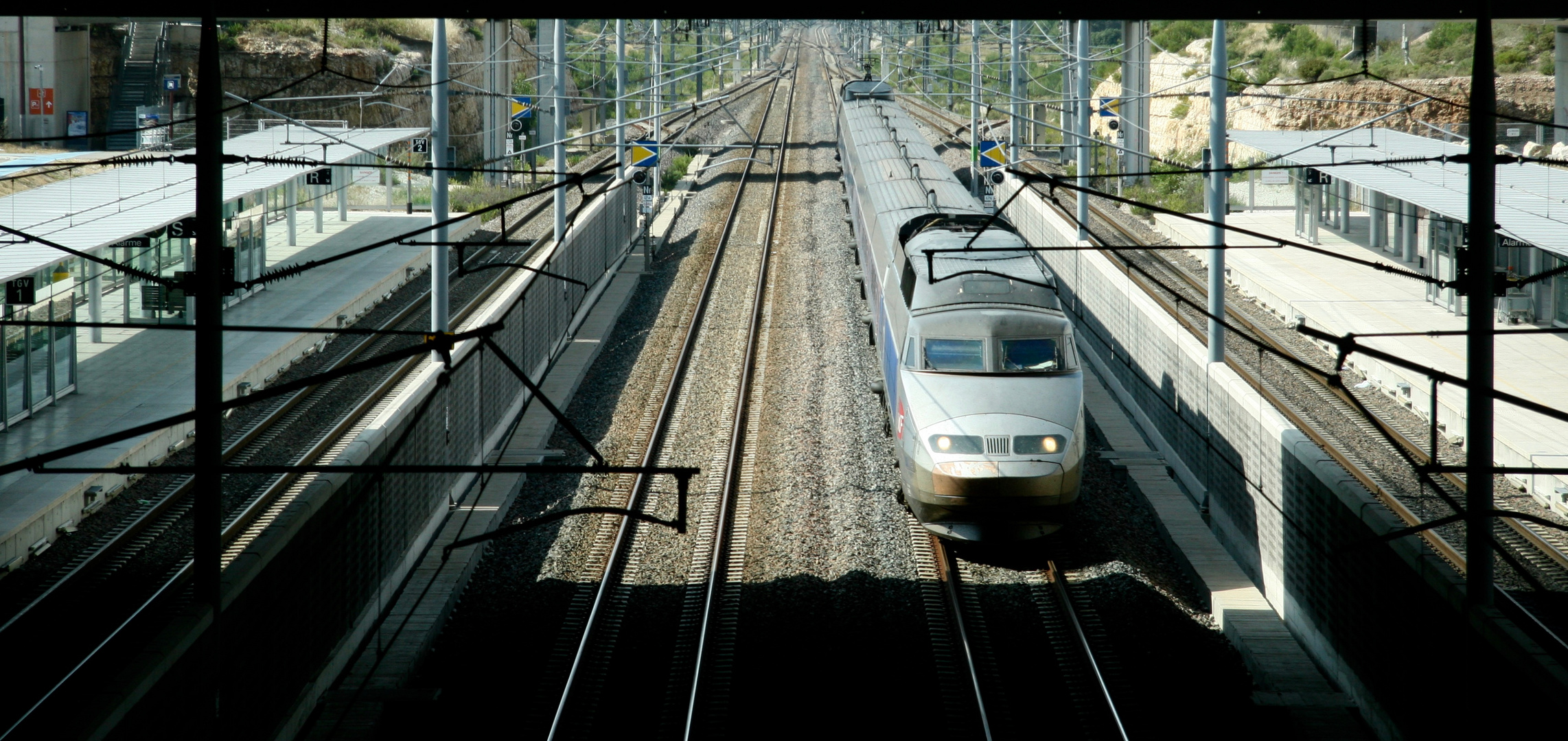 TGV-Durchfahrt