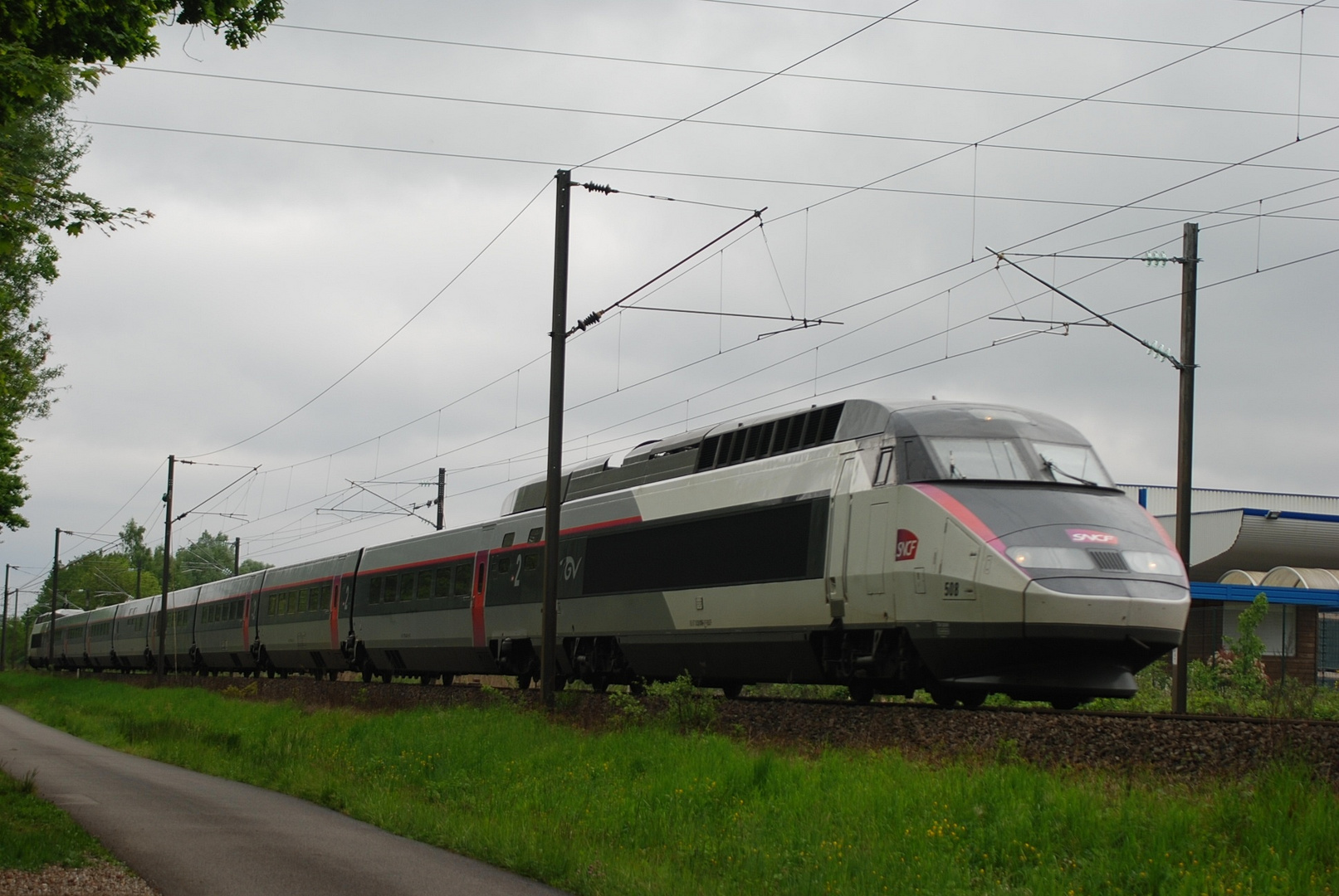 TGV en  "Livrée Nouvelle"