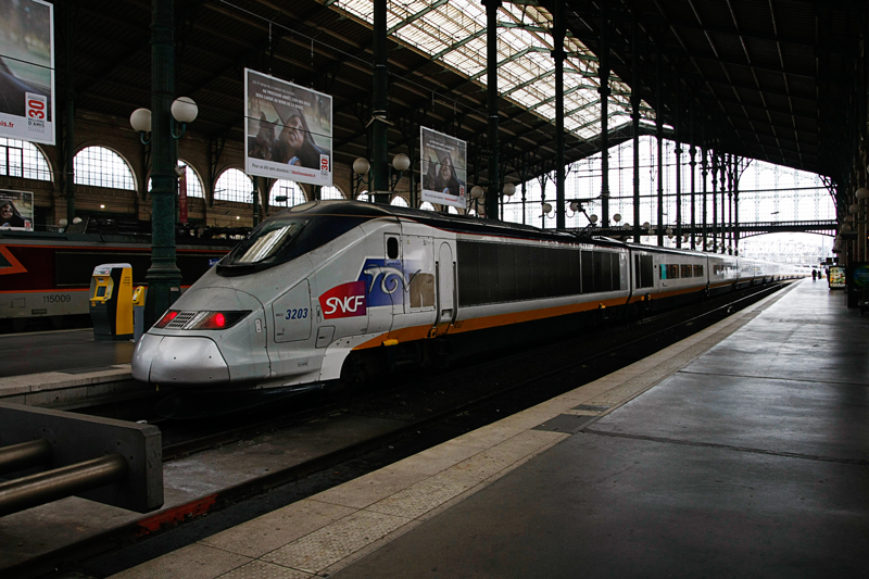 TGV, Gare du Nord, Paris