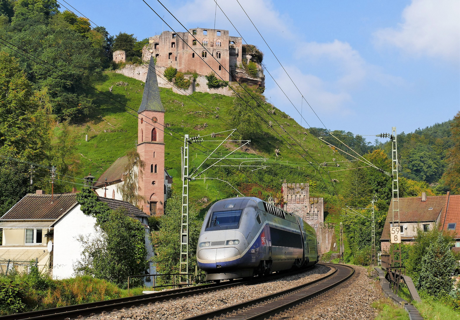 TGV in Frankenstein