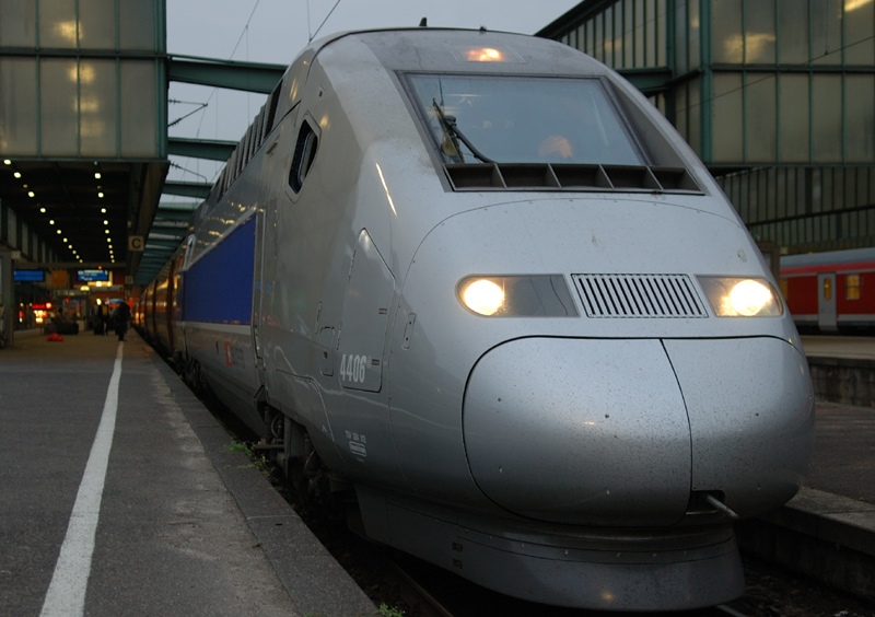 TGV in Stuttgart