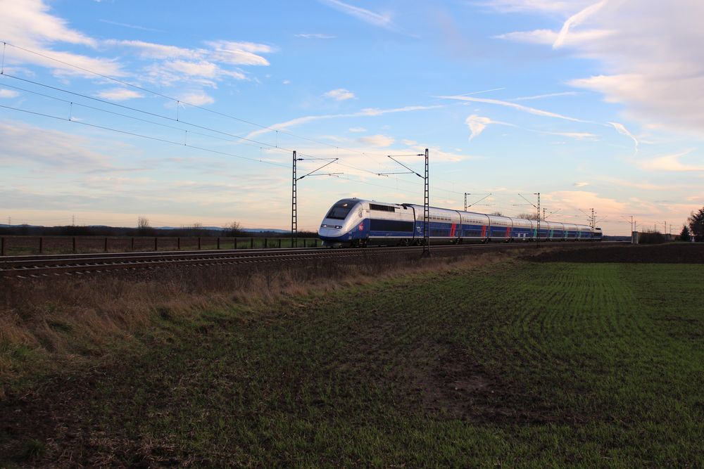 TGV Marseille-St-Charles - Frankfurt Hbf in 7Std und 44 Minuten