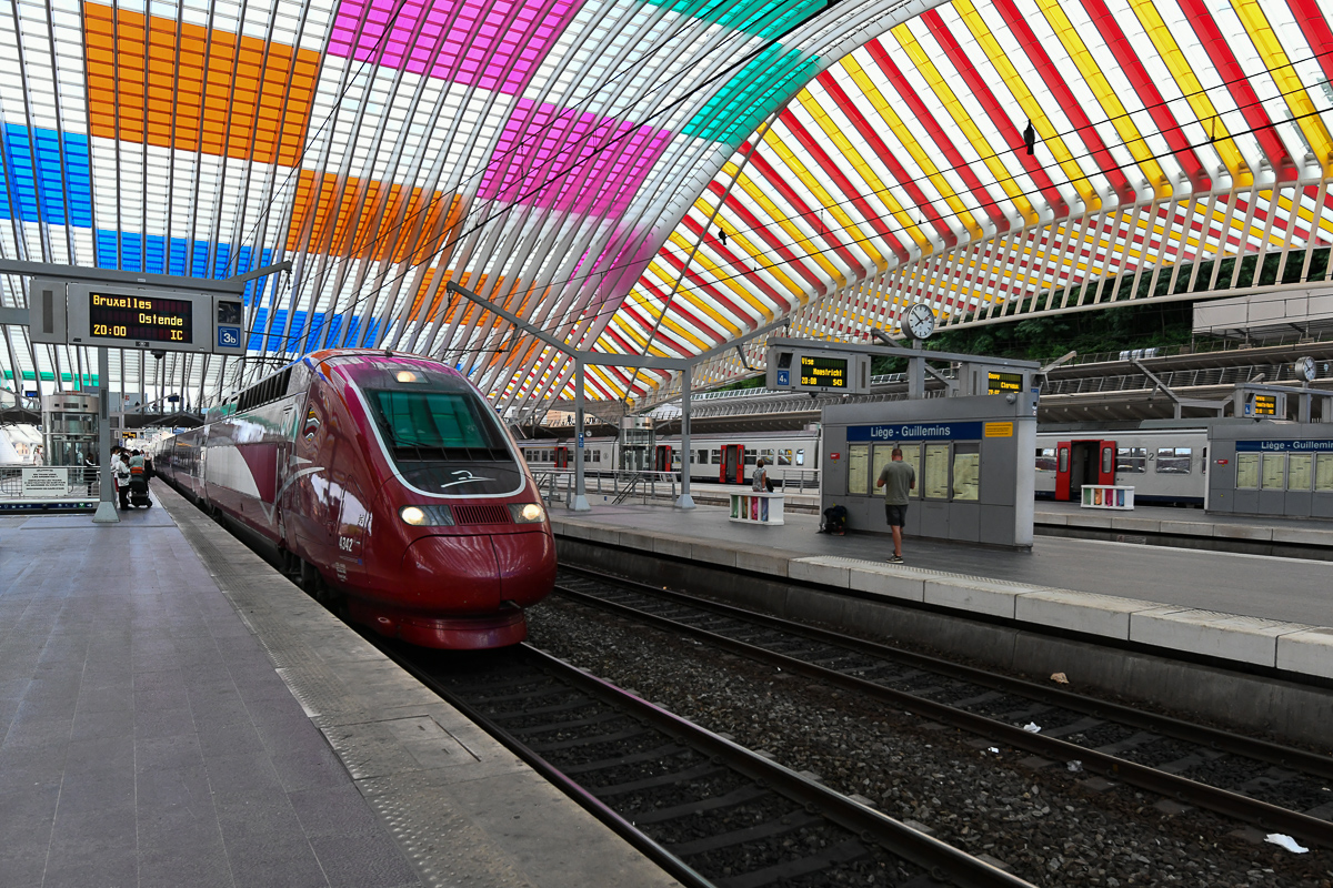 TGV nach Paris- Liège Guillemins (B)