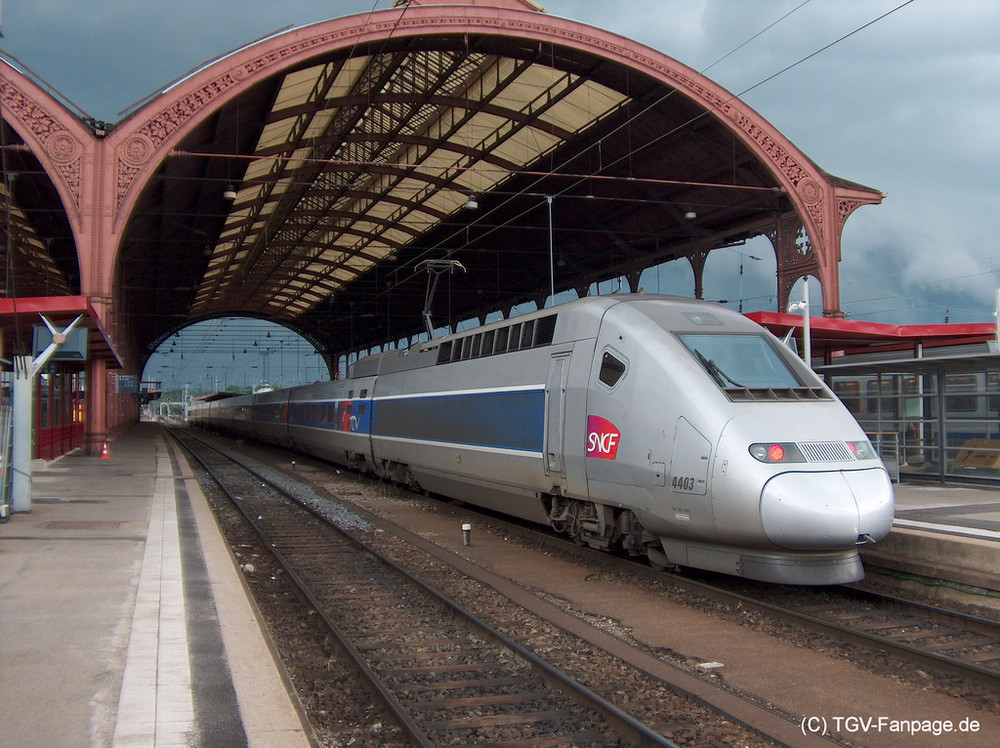 TGV POS 4403 in Strasbourg