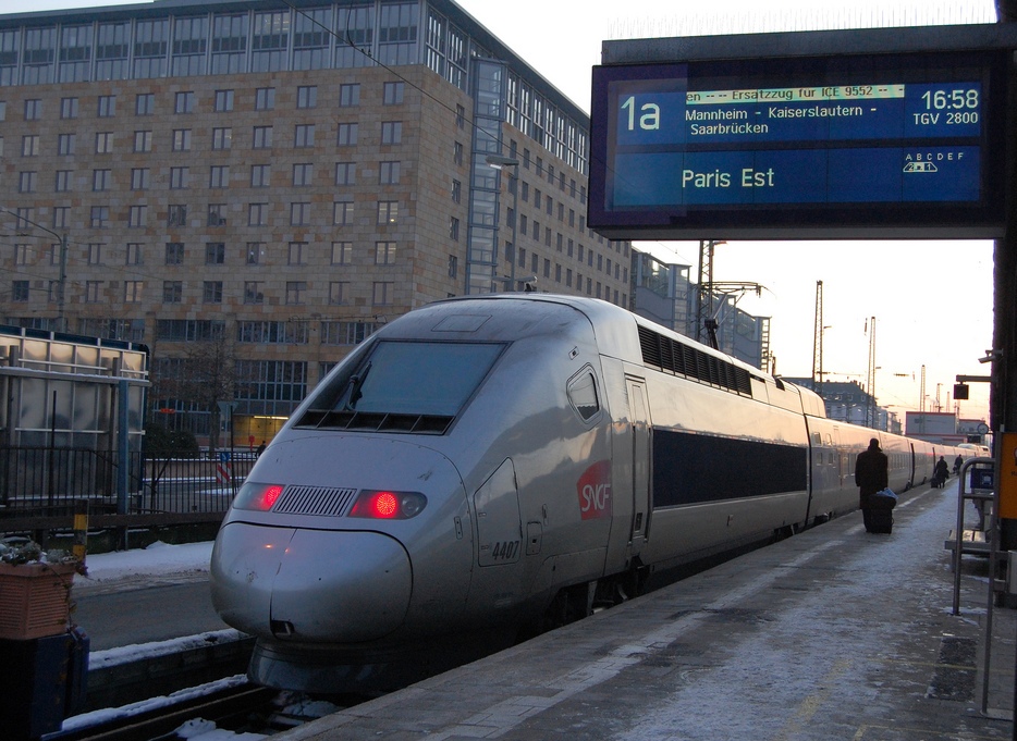 TGV POS 4407 als ICE-Ersatzverkehr