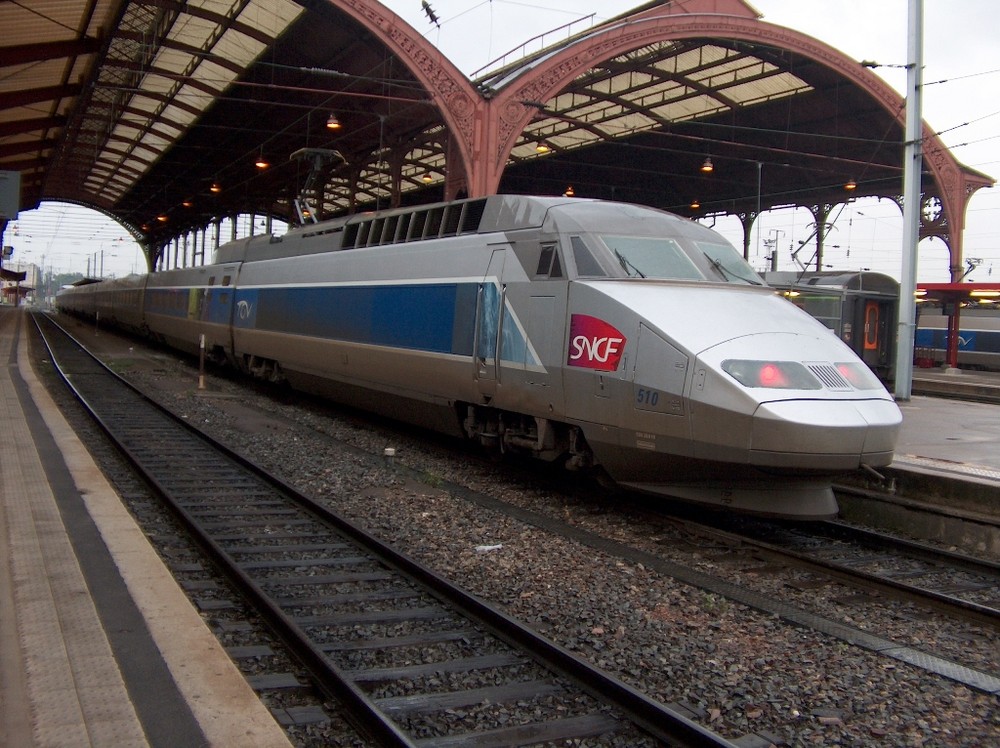 TGV Réseau 510 mit Ziel Rennes in Strasbourg