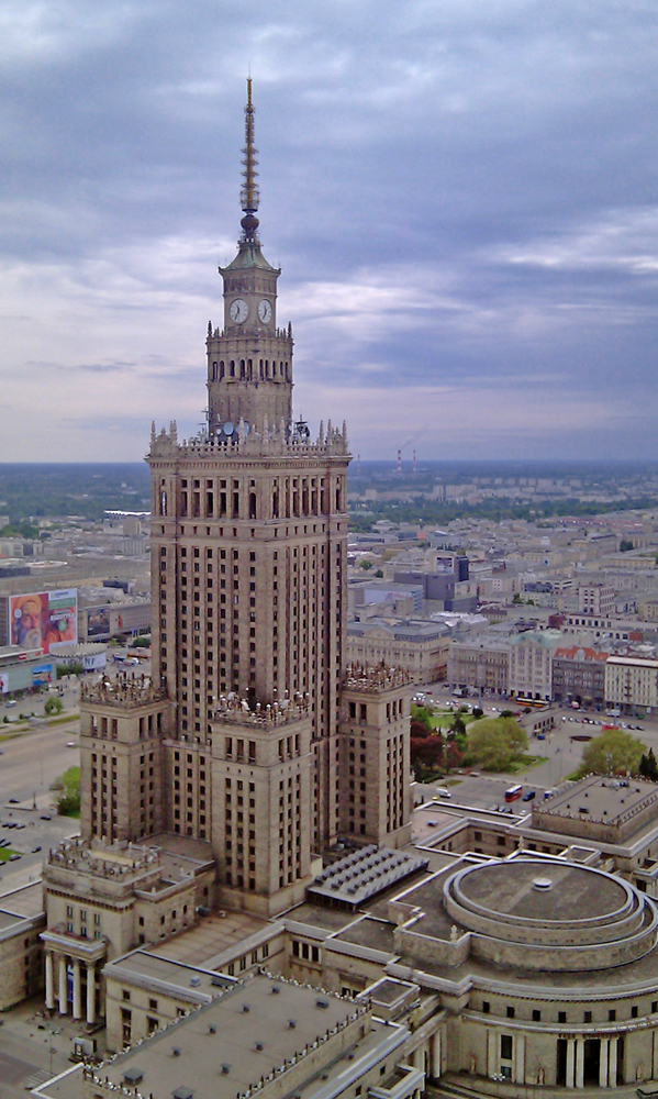 Tha tallest building in Poland...