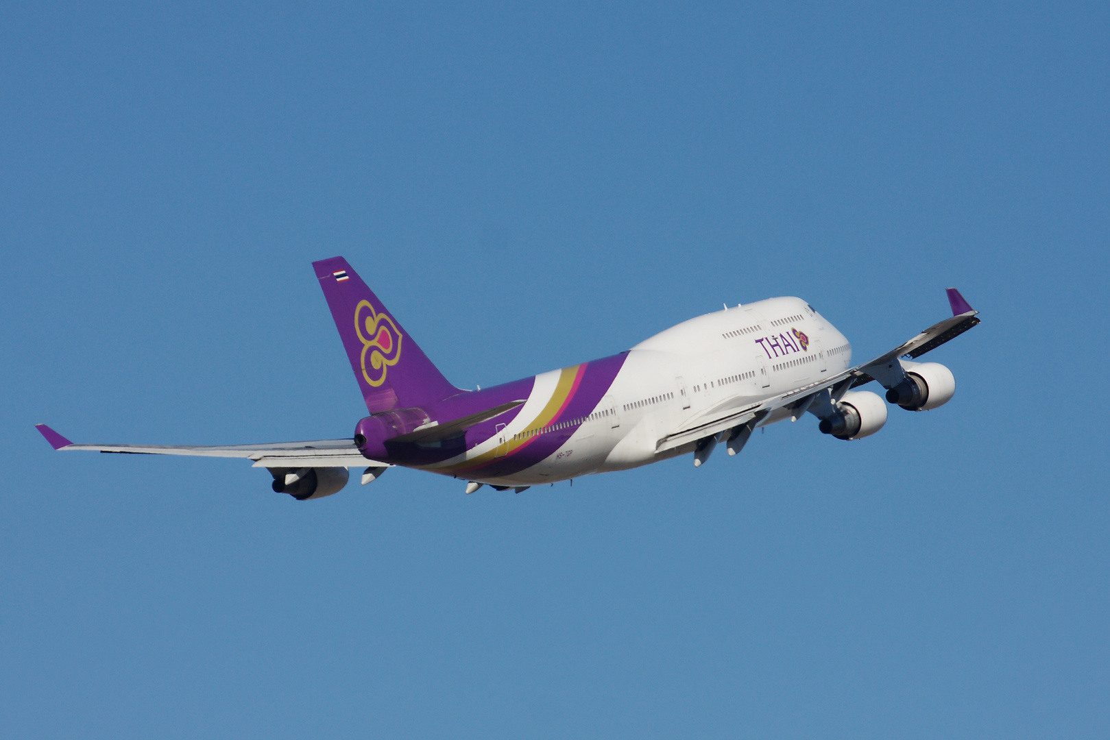 Thai Airways International B747 in MUC