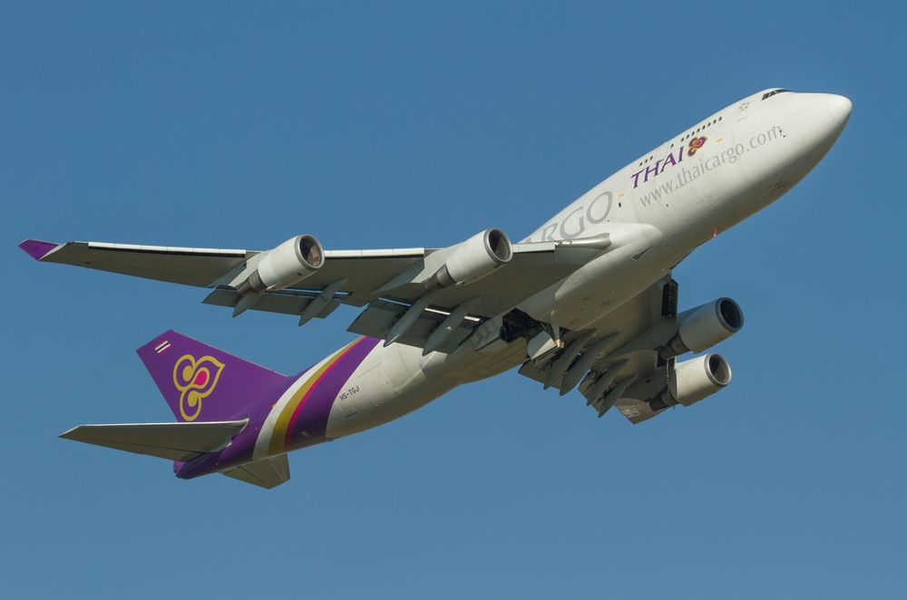 Thai Airways International Cargo Boeing 747-4D7(BCF) HS-TGJ