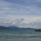 Thai fishermen in Datai Bay, Langkawi