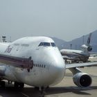 Thai-Jumbo auf Kai Tak