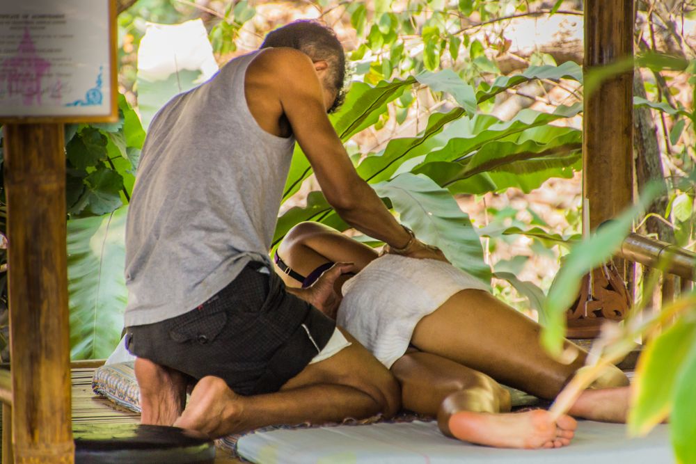 Thai-Massage - Aonang/Südthailand