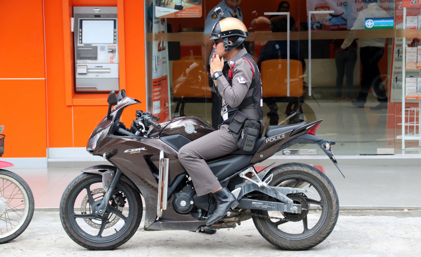 THAI POLICE TRAFFIC PATROL