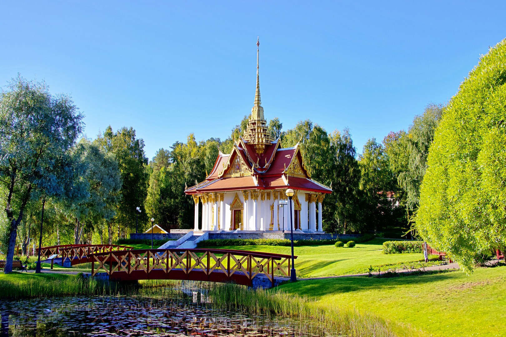 Thai Tempel in Ragunda / Schweden