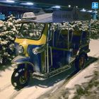 Thai Tuk-Tuk in Snow