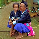 Thai Woman and Child