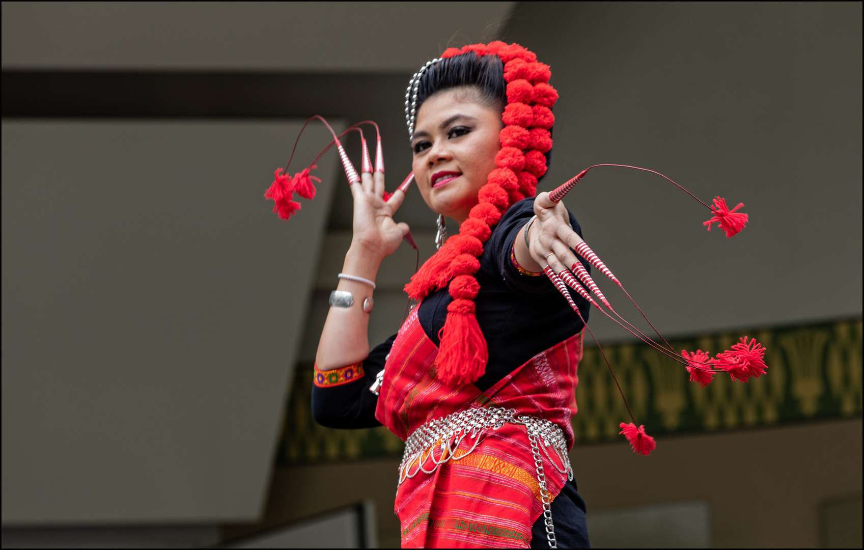 Thailändische Tänzerin …